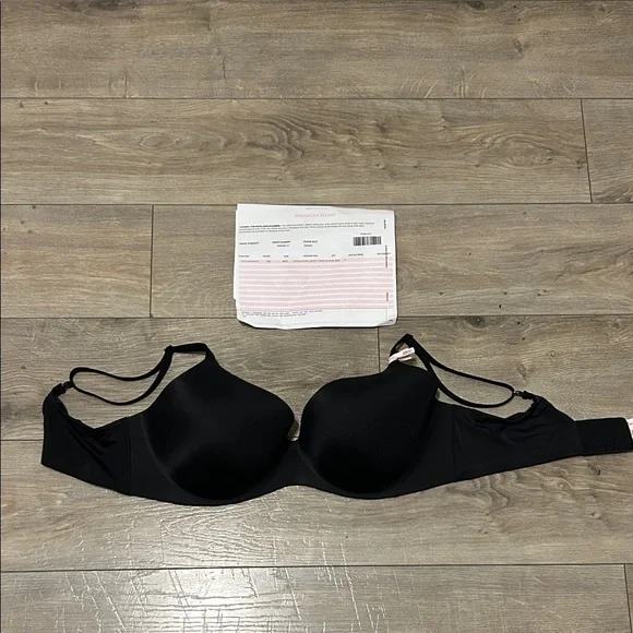 NWT Victoria's Secret Black Strappy Bra 38DD - Picture 5 of 16